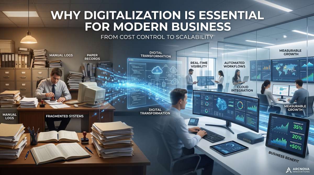 Why Digitalization is Essential for Modern Business: From Cost Control to Scalability