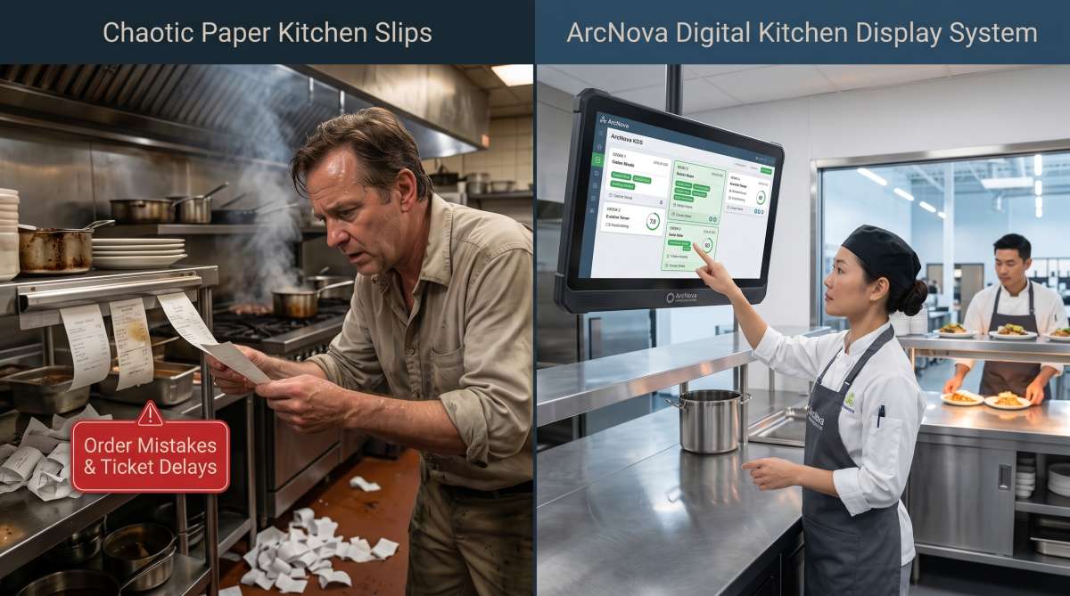 Kitchen Display Systems (KDS) vs. Paper Chits: Accelerating Order Speed in Fast-Food Chains