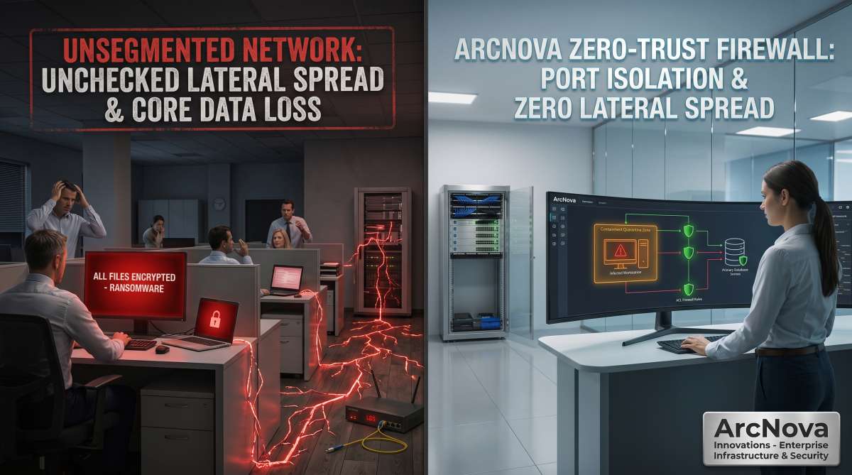 Stopping Ransomware Lateral Movement: Enterprise Firewalls and Port Isolation for Corporate Networks